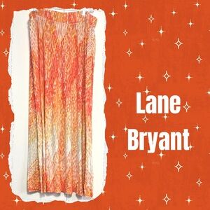 Lane Bryant Multicolor Maxi Skirt • EUC • p2p 20"  length 37"